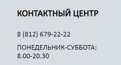 Контакты Петроэлектросбыт