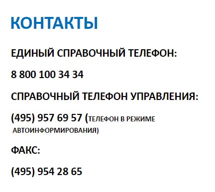 Контакты Росреестра