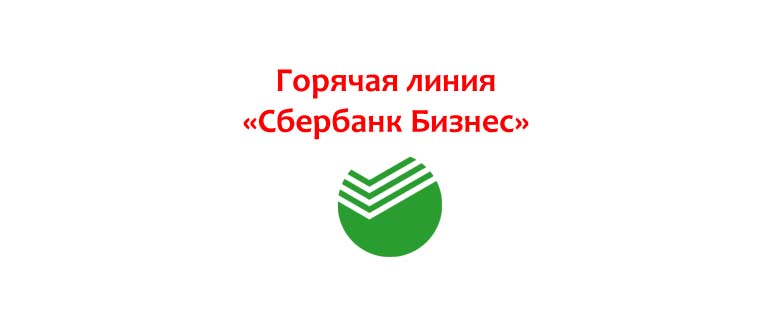 Горячая линия Сбербанк Бизнес